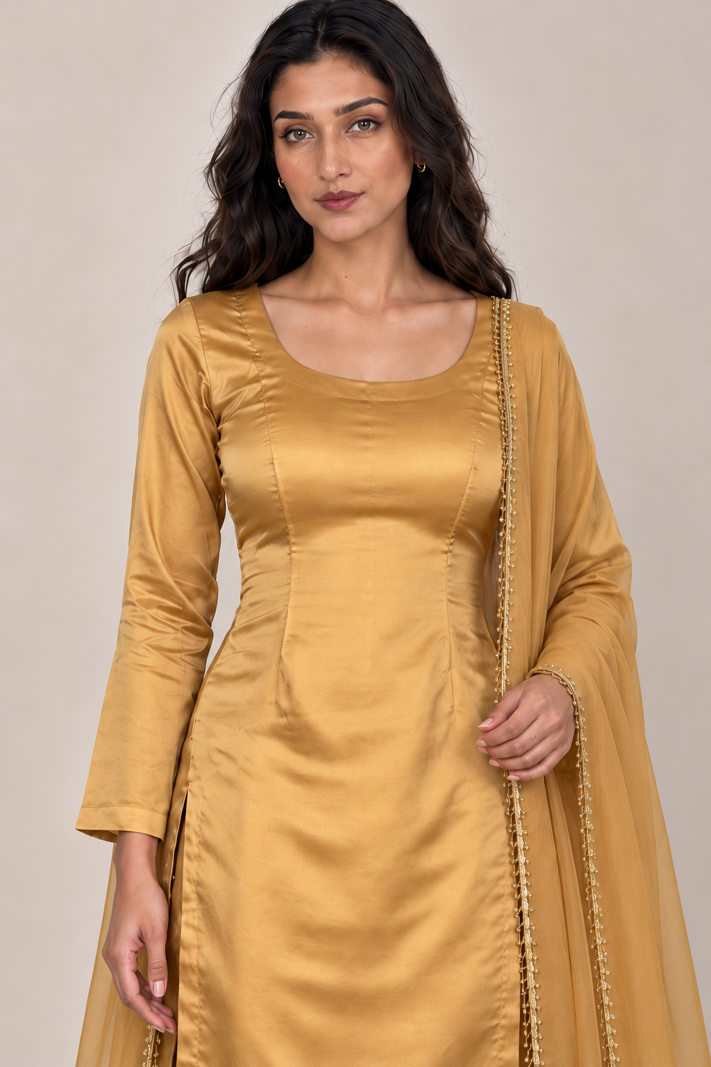 Golden Hour Suit full-length view