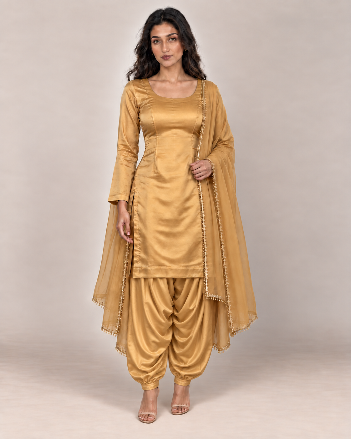 Golden Hour Suit alternative trouser option